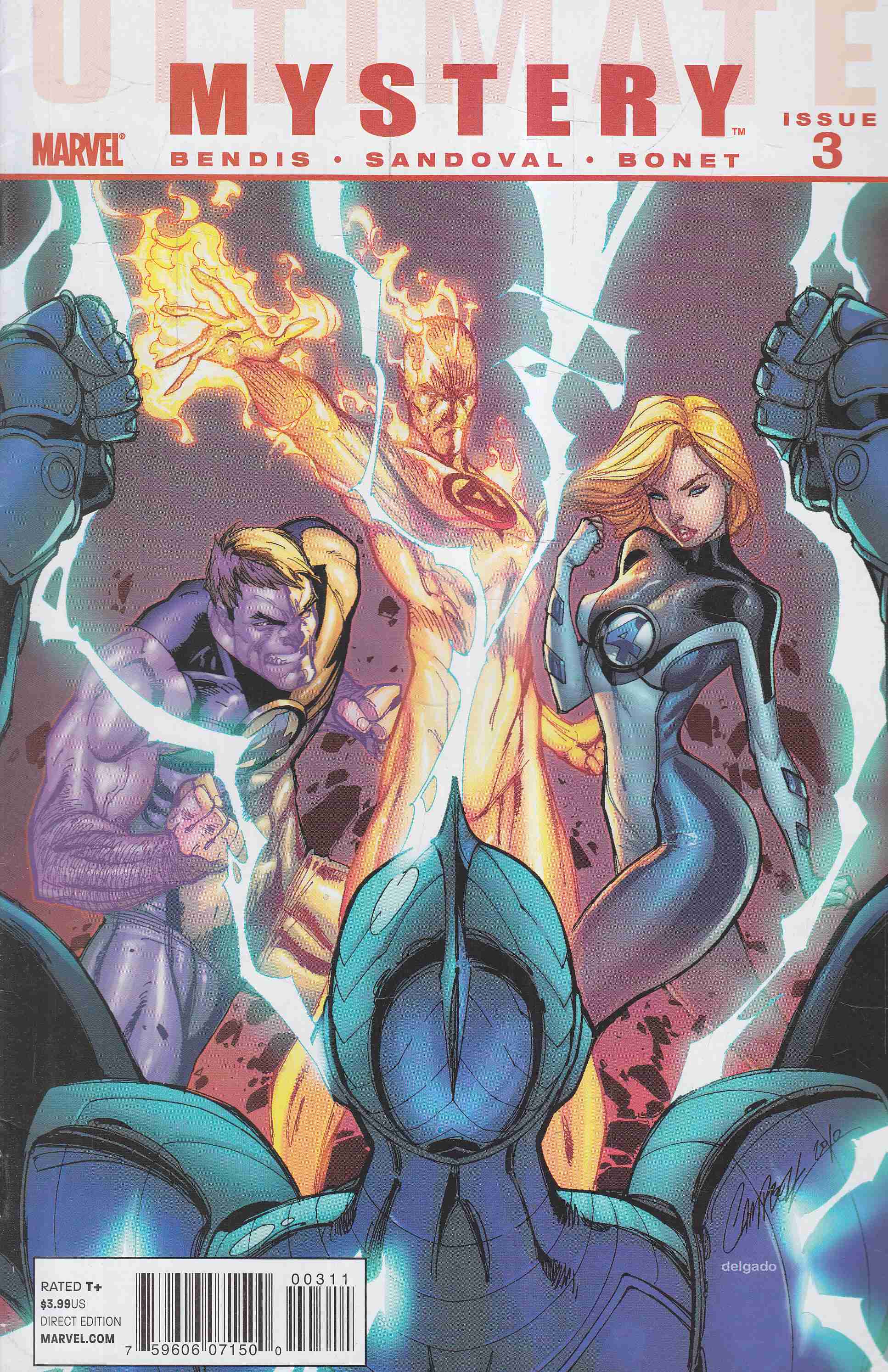Bendis, Brian Michael, Sandoval, Rafa - Ultimate Mystery No. 3. Bendis, Brian Michael, Sandoval, Rafa - Ultimate Mystery No. 3., 2010 antikvár könyv