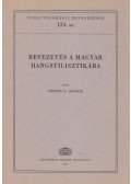 Vértes O. András - Bevezetés a magyar hangstilisztikába