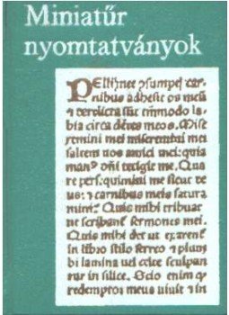 Janka Gyula - Miniatűr nyomtatványok (mini), Budapest 1978 antikvár könyv