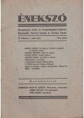 Kerényi György,Kertész Gyula - Énekszó 1944. június - XI. évfolyam, 6. szám