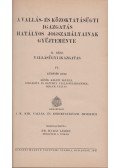 Dr. Harai László - A vallás- és közigazgatásügyi igazgatás hatályos jogszabályainak gyüjteménye