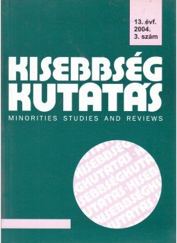 Cholnoky Győző - Kisebbségkutatás 13. évf. 2004/3. szám Cholnoky Győző - Kisebbségkutatás 13. évf. 2004/3. szám, Budapest 2004 antikvár könyv