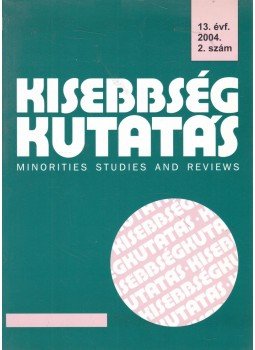 Cholnoky Győző - Kisebbségkutatás 13. évf. 2004/2. szám Cholnoky Győző - Kisebbségkutatás 13. évf. 2004/2. szám, Budapest 2004 antikvár könyv