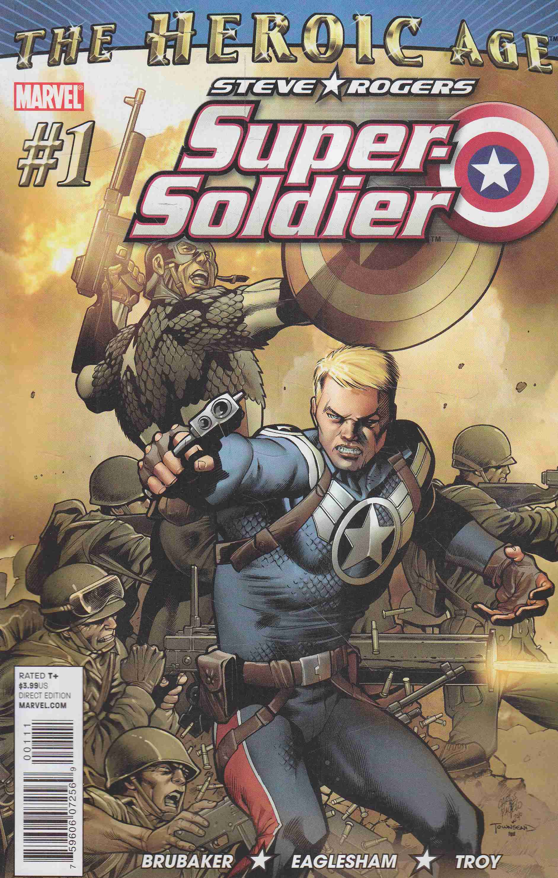 Brubaker, Ed, Eaglesham, Dale - Steve Rogers: Super-Soldier No. 1. Brubaker, Ed, Eaglesham, Dale - Steve Rogers: Super-Soldier No. 1., 2010 antikvár könyv