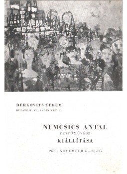 Kovács Gyula - Nemcsics Antal festőművész kiállítása Kovács Gyula - Nemcsics Antal festőművész kiállítása, 1965 antikvár könyv