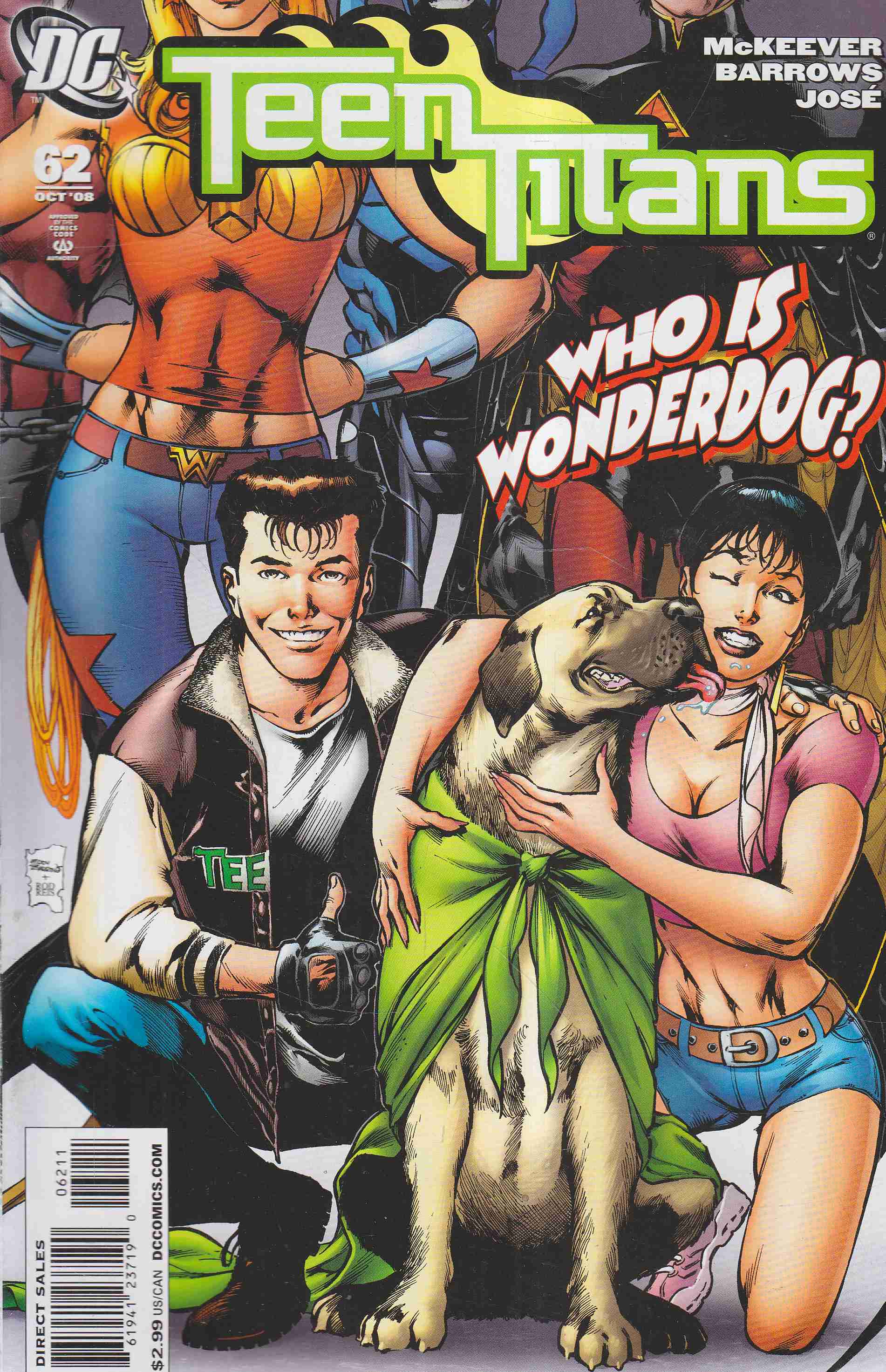 McKeever, Sean, Barrows, Eddy - Teen Titans 62. McKeever, Sean, Barrows, Eddy - Teen Titans 62., 2008 antikvár könyv