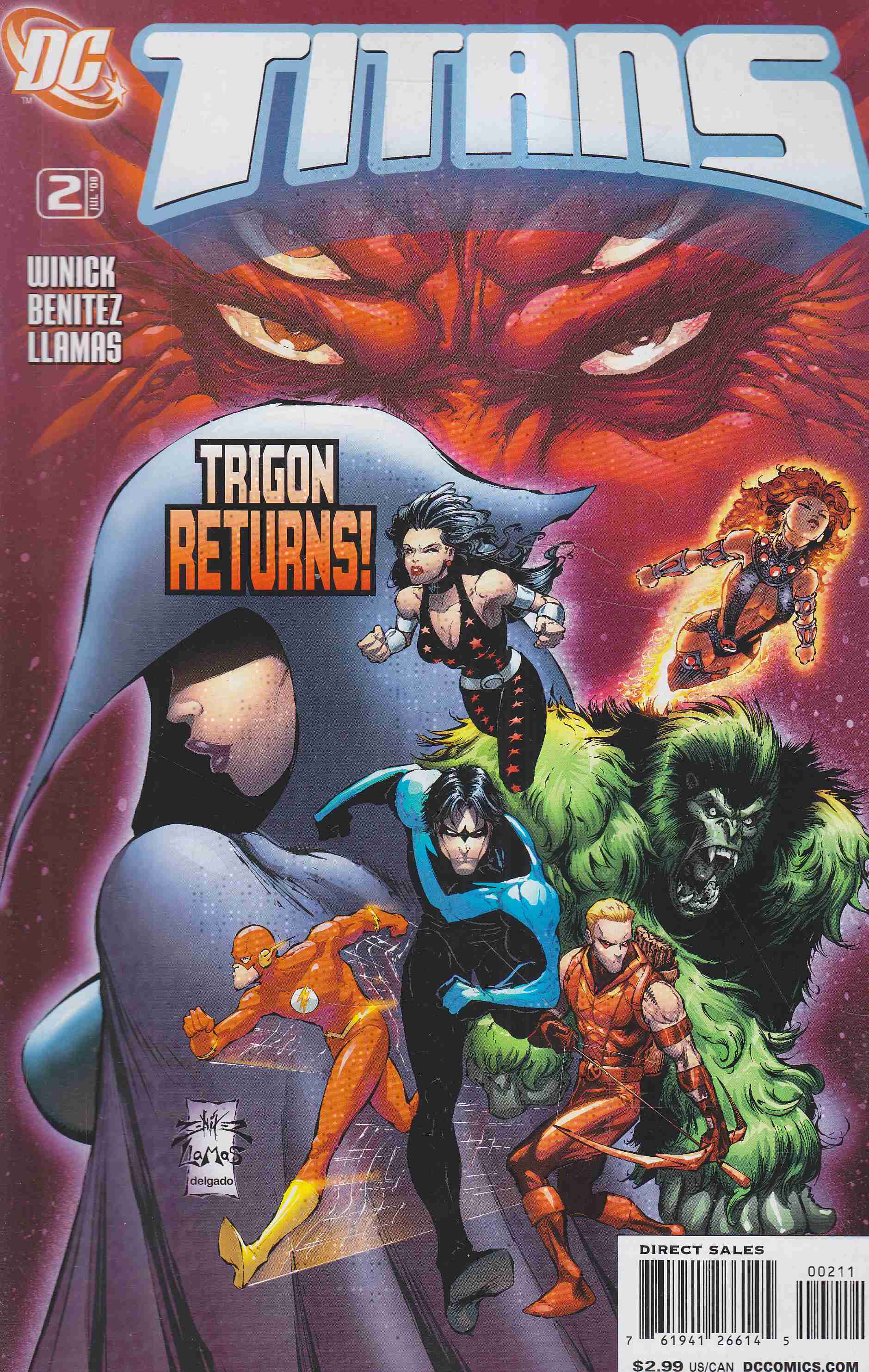 Winick, Judd, Benitez, Joe - Titans 2. Winick, Judd, Benitez, Joe - Titans 2., 2008 antikvár könyv