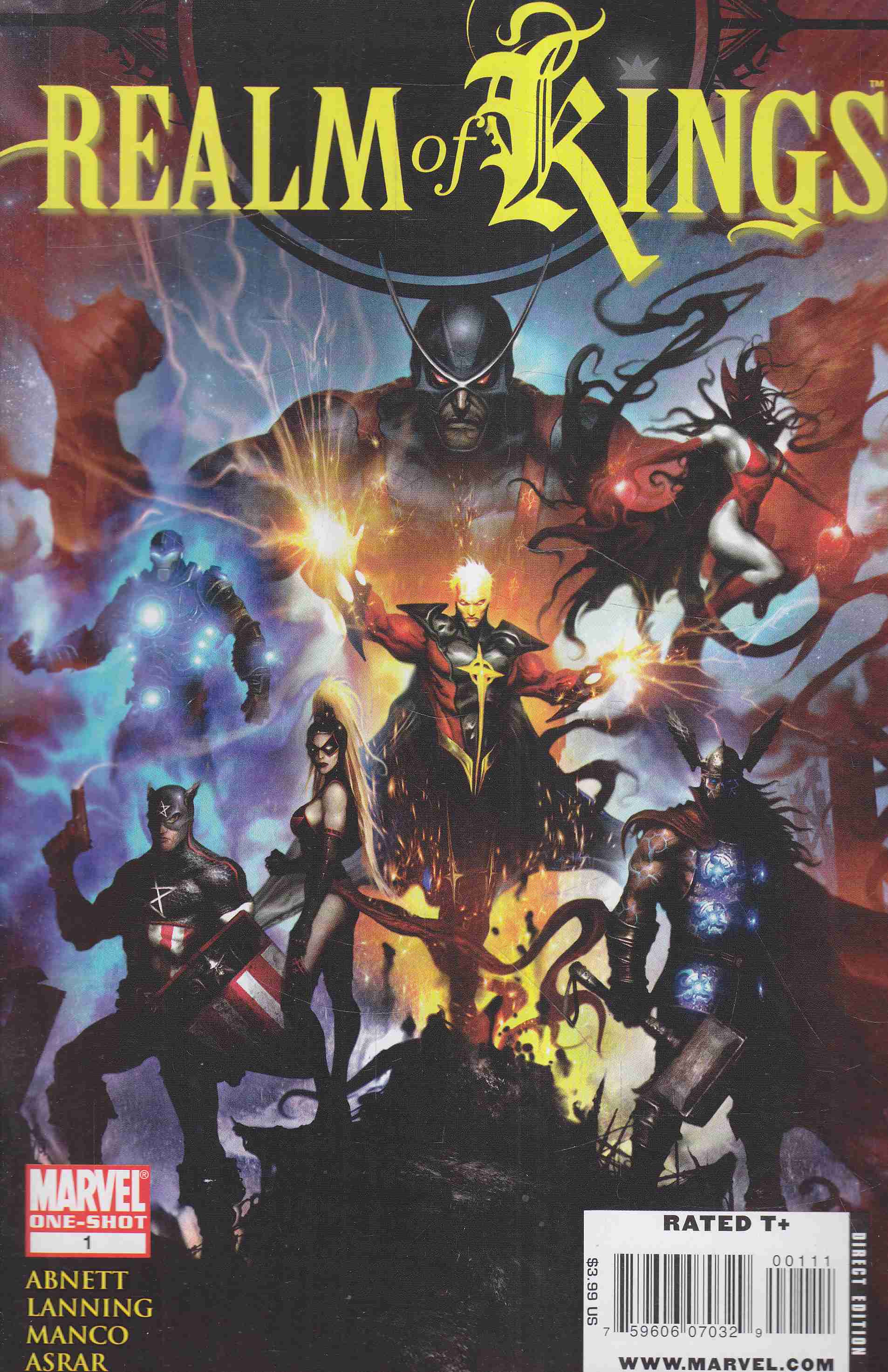Dan Abnett, Lanning, Andy, Manco, Leonardo, Asrar, Mahmud - Realm of Kings No. 1. Dan Abnett, Lanning, Andy, Manco, Leonardo, Asrar, Mahmud - Realm of Kings No. 1., 2010 antikvár könyv