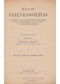 Szinnyei József - Magyar nyelvhasonlítás