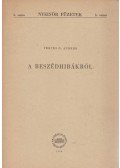 Vértes O. András - A beszédhibákról