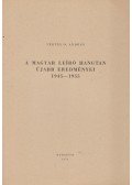 Vértes O. András - A magyar leíró hangtan újabb eredményei