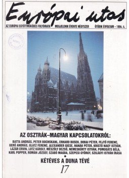 Módos Péter - Európai utas 1994/4, Budapest 1994 antikvár könyv