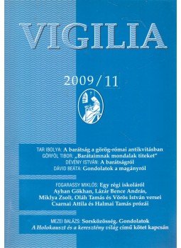Lukács László - Vigilia 2009/11, Budapest 2009 antikvár könyv