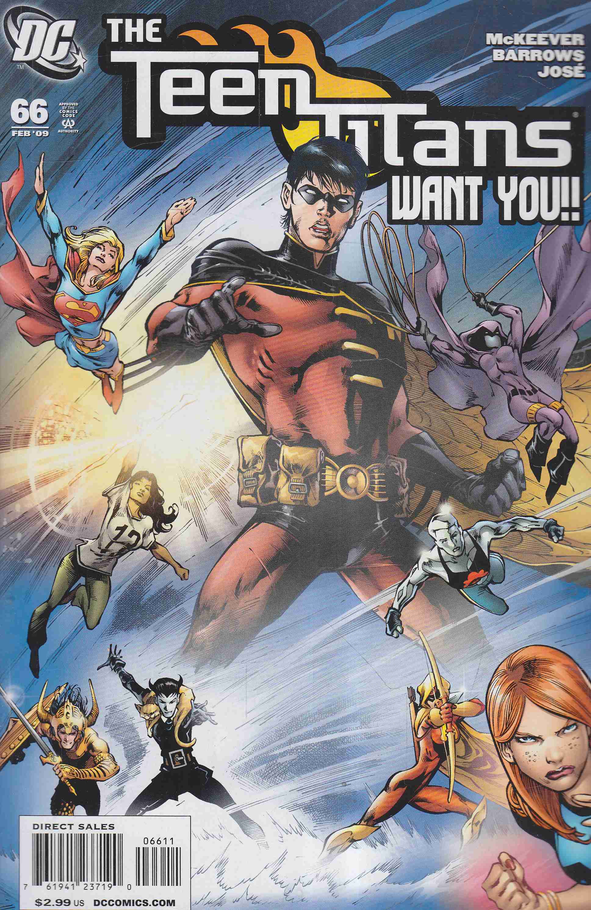 McKeever, Sean, Barrows, Eddy - Teen Titans 66. McKeever, Sean, Barrows, Eddy - Teen Titans 66., 2009 antikvár könyv