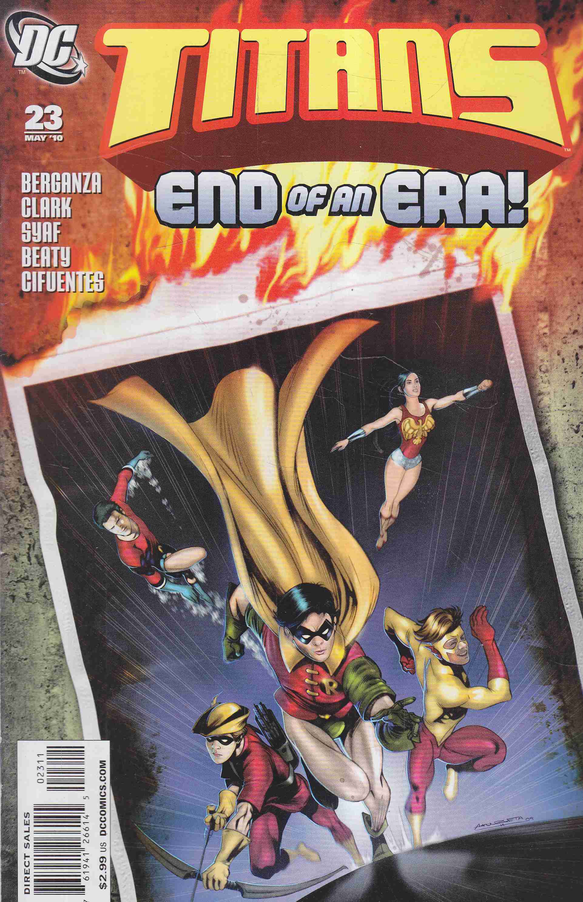 Eddie Berganza, Clark, Scott, Syaf, Ardian - Titans 23. Eddie Berganza, Clark, Scott, Syaf, Ardian - Titans 23., 2010 antikvár könyv