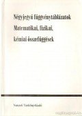 Hack Frigyes,Kugler Sándorné,Tóth Géza - Négyjegyű függvénytáblázatok