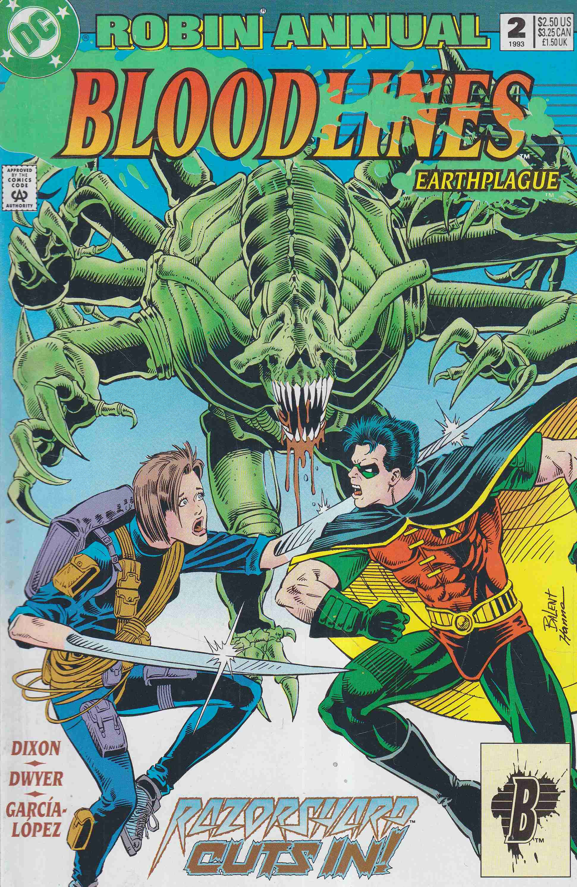Dixon, Chuck, Dwyer, Kieron - Robin Annual 2. Dixon, Chuck, Dwyer, Kieron - Robin Annual 2., 1993 antikvár könyv