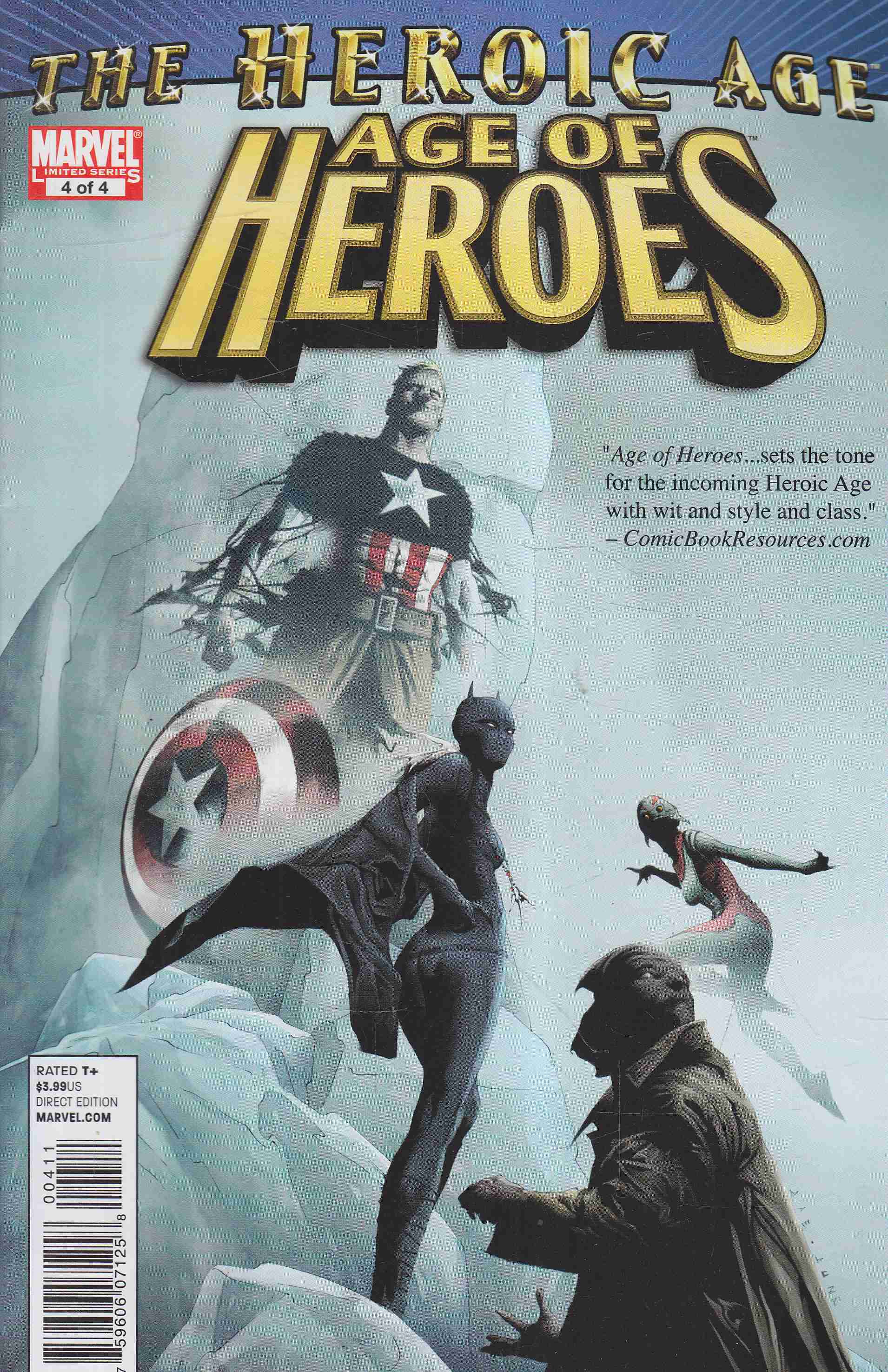 Maberry, Jonathan, Shawn Moll, Walden Wong, Elliott Kalan, Brendan McCarthy, Casey, Joe, Fox, Nathan, Slott, Dan, Templeton, Ty - Age of Heroes No. 4. Maberry, Jonathan, Shawn Moll, Walden Wong, Elliott Kalan, Brendan McCarthy, Casey, Joe, Fox, Nathan, Slott, Dan, Templeton, Ty - Age of Heroes No. 4., 2010 antikvár könyv