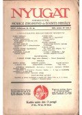Móricz Zsigmond,Babits Mihály - Nyugat XXIV. évfolyam 18-19. sz.