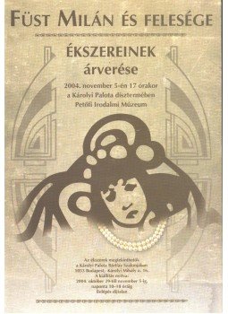  - Füst Milán és felesége ékszereinek árverése, Budapest 2004 antikvár könyv