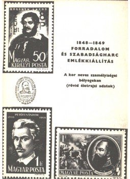  - 1848-1849 forradalom és szabadságharc emlékkiállítás, Budapest 1978 antikvár könyv