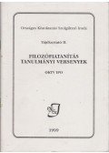 G. Havas Katalin,Kerner Anna - Filozófiatanítás - Tanulmányi versenyek OKTV IPO