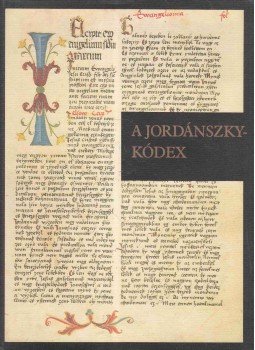 - A Jordánszky-kódex I. kötet - A Jordánszky-kódex I. kötet, 1984 antikvár könyv