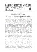 B. Bónis Éva - Bacchus és kísérői a szomor-somodorpusztai kocsin