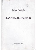 Pajor András - Pannon-jegyzetek (dedikált)