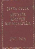 Janka Gyula - Miniatűr könyvek bibliográfiája 1971-1972 (minikönyv)