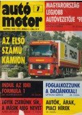 dr. Nádasi Antal - Autó-Motor 1991. 44 évf. 7. szám