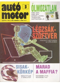 dr. Nádasi Antal - Autó-Motor 1994.47. évf. 3. szám dr. Nádasi Antal - Autó-Motor 1994.47. évf. 3. szám, Budapest 1993 antikvár könyv