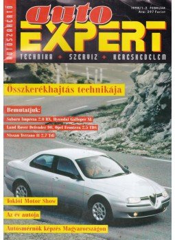 Kőfalusi Pál - AutoExpert 1998 1-2. szám Kőfalusi Pál - AutoExpert 1998 1-2. szám, Budapest 1998 antikvár könyv