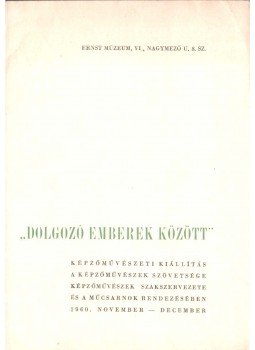  - "Dolgozó emberek között",  1960 antikvár könyv