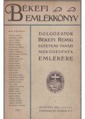 Pintér Jenő - Békefi-emlékkönyv
