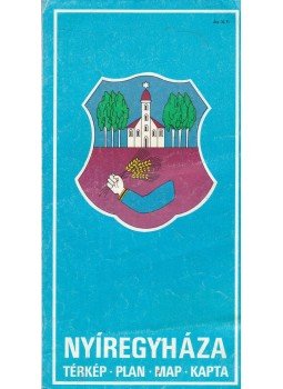 - Nyíregyháza térkép - Nyíregyháza térkép, Budapest 1989 antikvár könyv