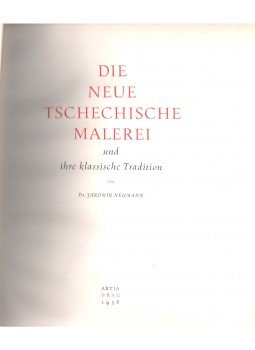 Jaromír Neumann - Die neue tschechische Malerei, Prága 1958 antikvár könyv