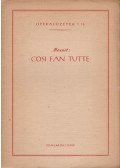 Mozart, Wolfgang Amadeus - Cosi Fan tutte