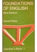 Hicks, David - Foundations of English