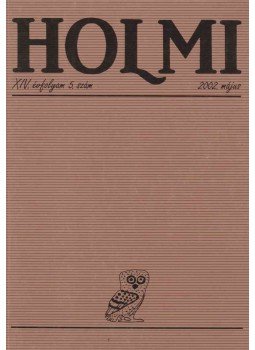 Réz Pál - HOLMI 2002. május Réz Pál - HOLMI 2002. május, Budapest 2002 antikvár könyv