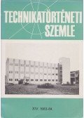 Szabadváry Ferenc,Debreczeny Ágnes - Technikatörténeti szemle 1983-84