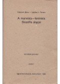 Lendvai L. Ferenc,Kelemen János - A marxista-leninista filozófia alapjai