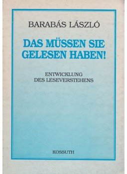 Barabás László - Das müssen Sie gelassen haben! Barabás László - Das müssen Sie gelassen haben!, Budapest 1994 antikvár könyv