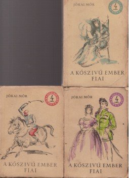 Jókai Mór - A kőszívű ember fiai I-III. kötet,  1959 antikvár könyv