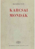 Balassa Iván - Karcsai mondák