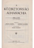 Gegus Dániel,Székely Vladimir - A közbiztonság almanachja 1910. évre