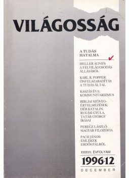 Papp Gábor - Világosság 1996/12 Papp Gábor - Világosság 1996/12, Budapest 1996 antikvár könyv