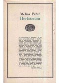 Melius Péter - Herbárium