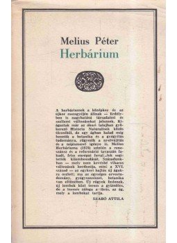 Melius Péter - Herbárium Melius Péter - Herbárium, Bukarest 1978 antikvár könyv