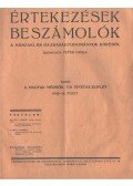Feyer Gyula - Értekezések, beszámolók 1942-III. füzet